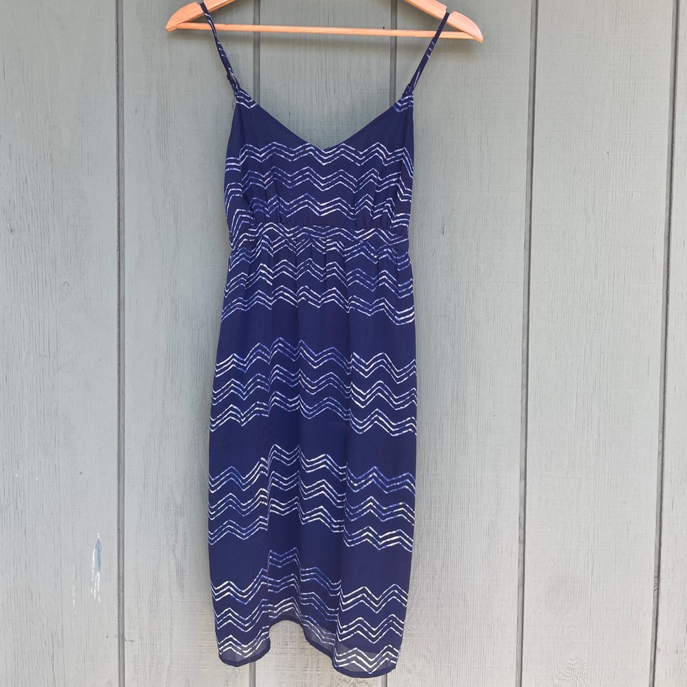 Old Navy Women's Summer Midi Dress - Navy blue - Size Small